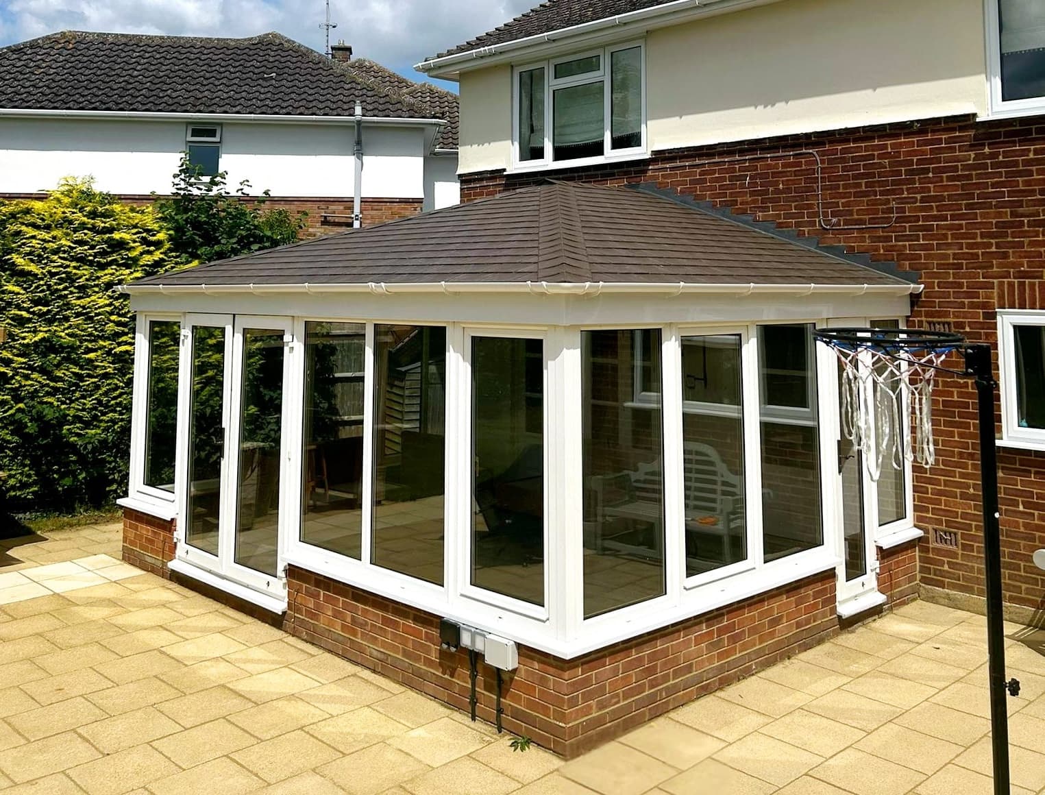 Nice look conservatory roof